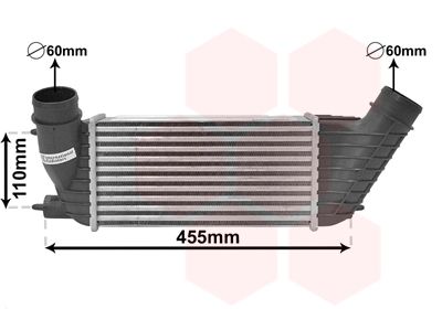 VAN WEZEL Интеркулер 40004347